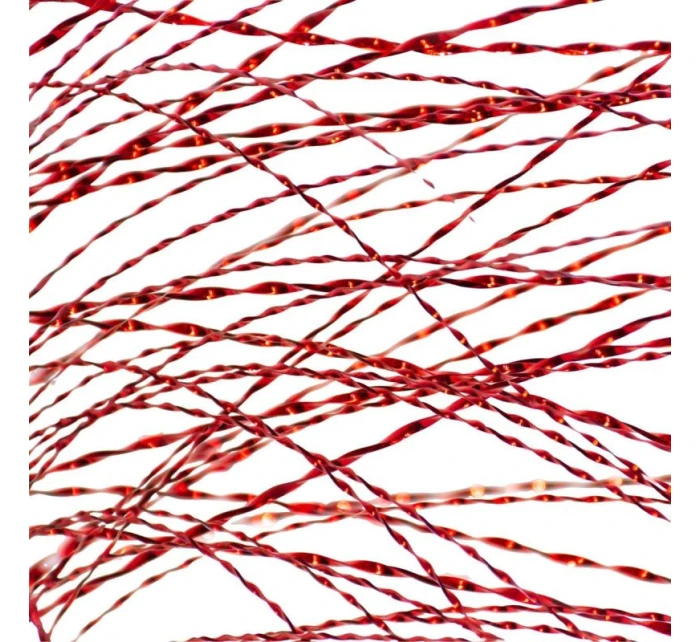 DEKORATIVNÍ VĚTEV 117CM ČERVENÁ