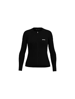 Cyklistické tričko POC W's Cadence L/S Jersey, černé