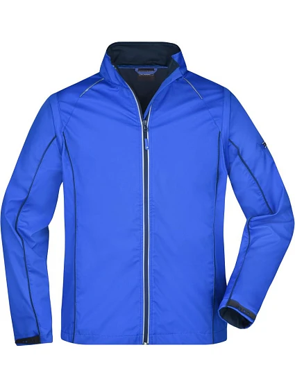 Daiber JN 1122 Pánská softshell bunda s odepínacími rukávy 02.1122 nautic blue/navy Daiber JN 1122 Pánská softshell bunda s odepínacími rukávy 02.1122 nautic blue/navy