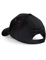 Beechfield B 15C 5 panelová sandwich kšiltovka 53.015C black/classic red Beechfield B 15C 5 panelová sandwich kšiltovka 53.015C black/classic red