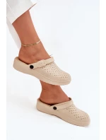 Pěnové Pantofle Dámské Béžové model 21703196 - EVENTO Pěnové Pantofle Dámské Béžové model 21703196 - EVENTO