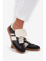 Nízké Dámské Tenisky S Otočeným Jazykem Černé Ardira Nízké Dámské Tenisky S Otočeným Jazykem Černé Ardira