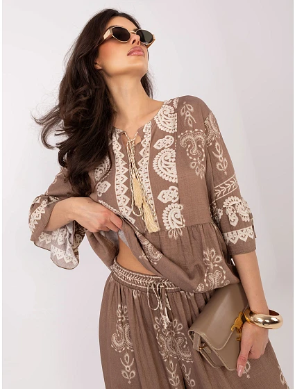 Komplet KMPL ciemny bezowy model 22097794 - FPrice