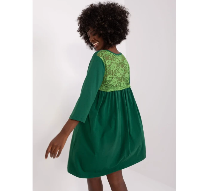 Šaty RV SK 7321.70 tmavě zelená