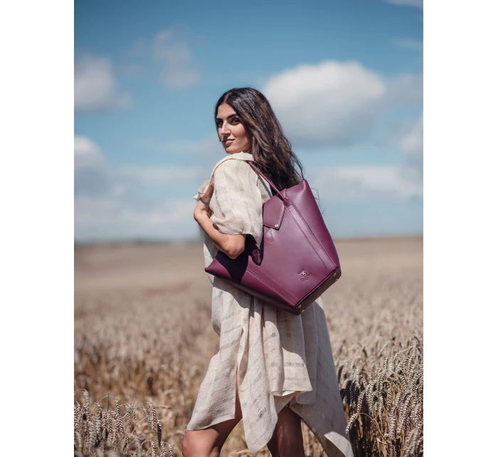 Dámská kabelka Vuch Venea Wine Dámská kabelka Vuch Venea Wine