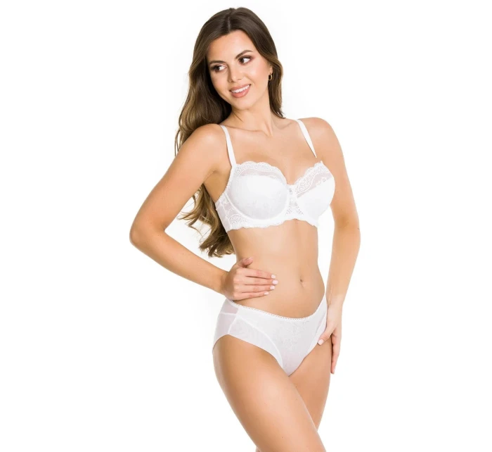 Dámská podprsenka 01096 bílá - Mediolana Dámská podprsenka 01096 bílá - Mediolana