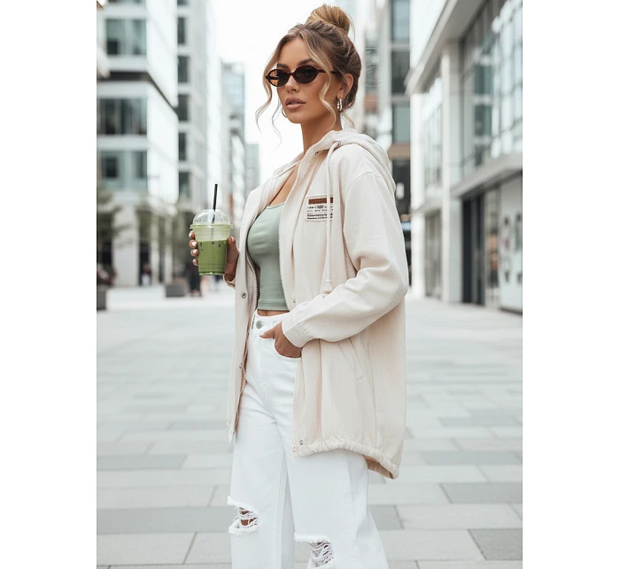 Dámská přechodná bunda ARKAJ světle béžová FashionStreet TY4349