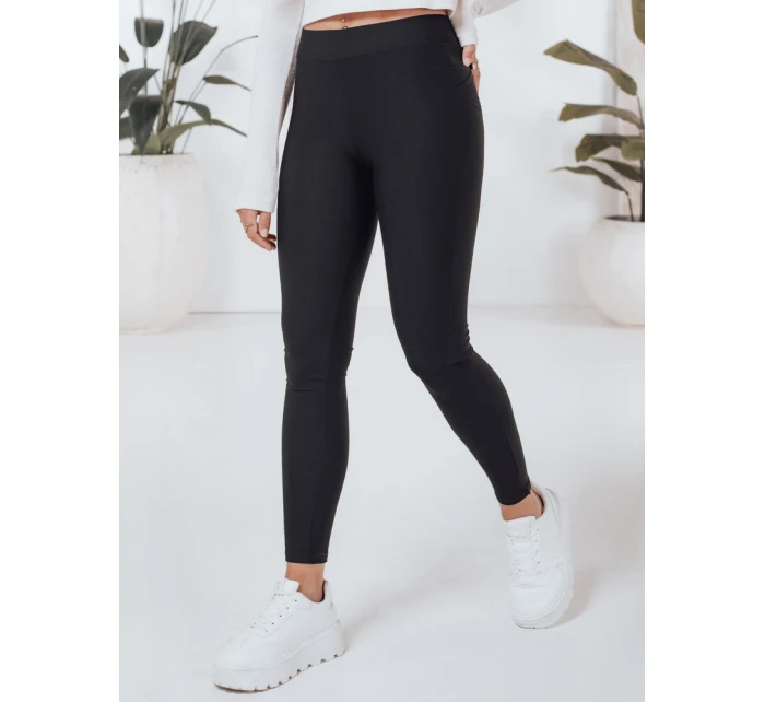 Dámské push up legíny kalhoty černé model 21991621 - Dstreet