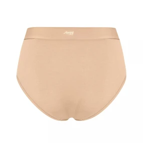 Dámské kalhotky GO Allround Maxi světle hnědé - Sloggi