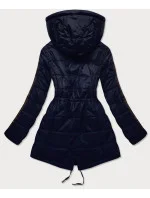 Tmavě oboustranná dámská bunda model 15798339 - MHM Tmavě oboustranná dámská bunda model 15798339 - MHM