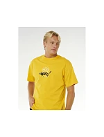 Pánské tričko RIP CURL Inner Visions Rotten Sun Tee, žluté Pánské tričko RIP CURL Inner Visions Rotten Sun Tee, žluté