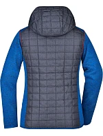 JN Dámská pletená hybridní bunda 02.0 royal melange/anthracite melange model 22528911 - Daiber JN Dámská pletená hybridní bunda 02.0 royal melange/anthracite melange model 22528911 - Daiber