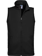 Pánská 2vrstvá smart softshellová vesta 10. black model 22462659 - Russell Athletic