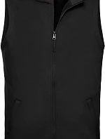 Russell Athletic 041M Pánská 2-vrstvá smart softshellová vesta 10.041M black