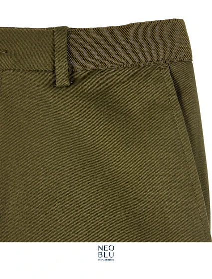 Men Pánské chino kalhoty beige model 22500196 - NEOBLU Men Pánské chino kalhoty beige model 22500196 - NEOBLU