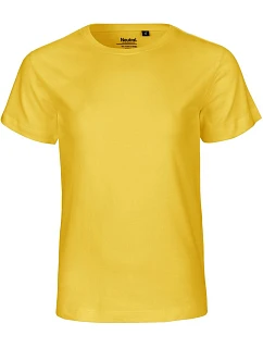 Neutral O 30001 Dětské tričko z bio bavlny 77.3001 yellow