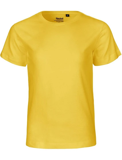 Neutral O 30001 Dětské tričko z bio bavlny 77.3001 yellow Neutral O 30001 Dětské tričko z bio bavlny 77.3001 yellow