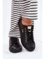 Dámské Tenisky Z Eko Kůže Big Star model 21693148 Černé - Big Star Shoes