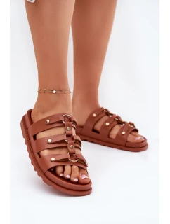 Dámské Pantofle S Pásky Camel Pasiriela