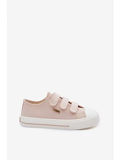 Dětské tenisky na suchý zip Big Star TT374174 Béžové