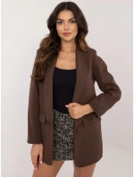 Marynarka DHJ MA brązowy model 20614031 - FPrice Marynarka DHJ MA brązowy model 20614031 - FPrice