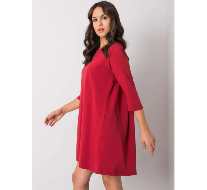 Šaty RV SK 7321.70 tmavě červená Šaty RV SK 7321.70 tmavě červená