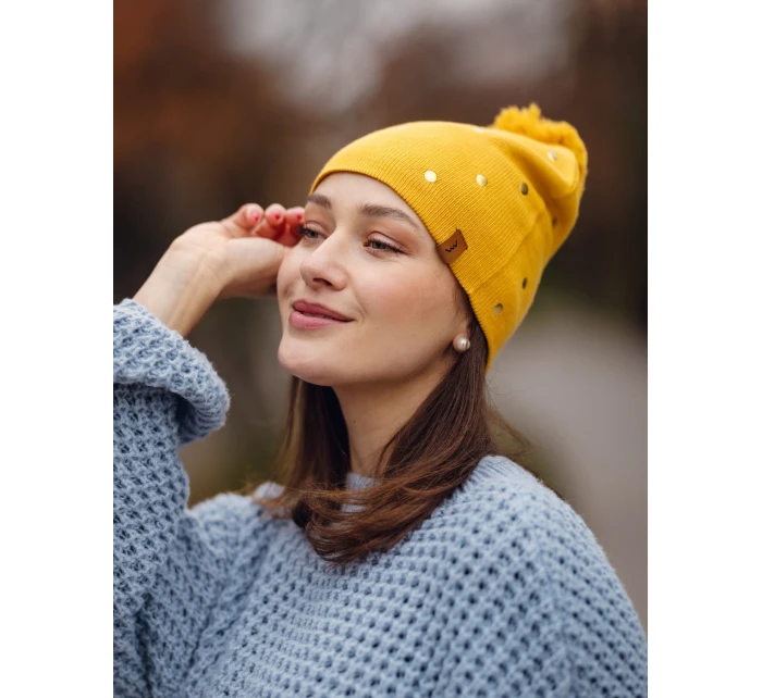 Dámská čepice Vuch Nurit Yellow Dámská čepice Vuch Nurit Yellow