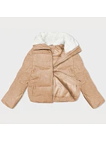 Dámská manšestrová bunda s vysokým stojáčkem J Style sand (5M3230-333) Dámská manšestrová bunda s vysokým stojáčkem J Style sand (5M3230-333)