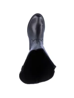 Kožené boty Rieker W Z9591-00 černá