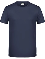 Daiber 8002 Pánské tričko z bio bavlny 02.8002 navy