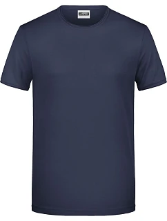 Pánské tričko z bio bavlny 02. navy model 22533887 - Daiber