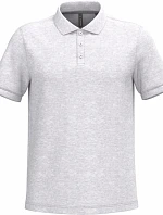 Kariban K 241 Pánské piqué polo 20.K241 ash heather