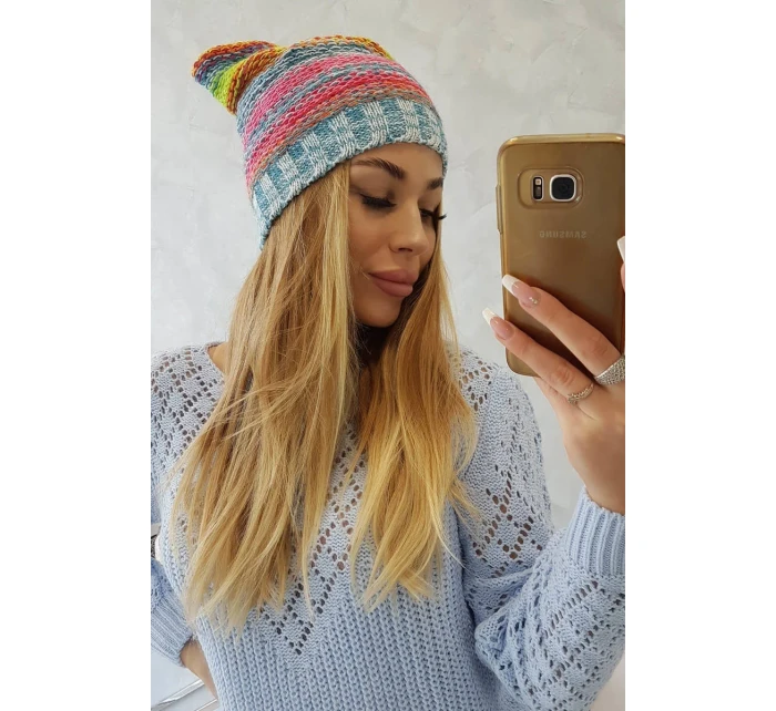 fleecová čepice neon model 18750875 - K-Fashion fleecová čepice neon model 18750875 - K-Fashion