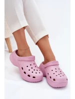 Dámské Plážové Sandály Na Masivní Podešvi Big Star model 21703077 Růžové - Big Star Shoes Dámské Plážové Sandály Na Masivní Podešvi Big Star model 21703077 Růžové - Big Star Shoes