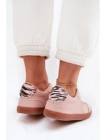 Dámské tenisky z Big Star Růžové model 22040032 - Big Star Shoes