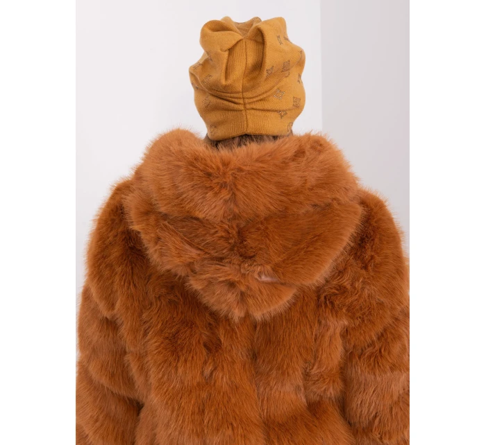 Czapka AT CZ model 18987489 ciemny żółty - FPrice Czapka AT CZ model 18987489 ciemny żółty - FPrice