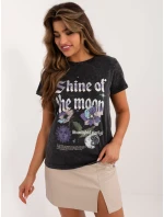 Halenka D12048M02556E tmavě šedá Halenka D12048M02556E tmavě šedá