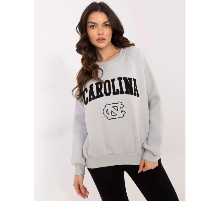 Mikina EM BL světle šedá model 20822464 - FPrice Mikina EM BL světle šedá model 20822464 - FPrice