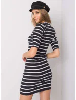 Šaty TW SK G 091.40 černobílých Šaty TW SK G 091.40 černobílých