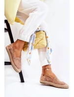 Klasické dámské espadrilky prolamované nude Catris Klasické dámské espadrilky prolamované nude Catris