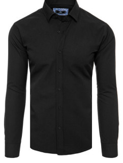 Pánská elegantní černá košile Dstreet DX2478
