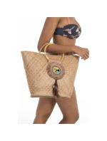 Plážová taška B0052 bambusová podšitá - Selmark Plážová taška B0052 bambusová podšitá - Selmark