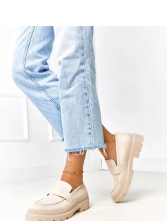 Dámské mokasíny MP405 Světle béžová - Solea