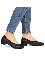 Dámské kožené lodičky 43452-00 černé - Rieker Dámské kožené lodičky 43452-00 černé - Rieker