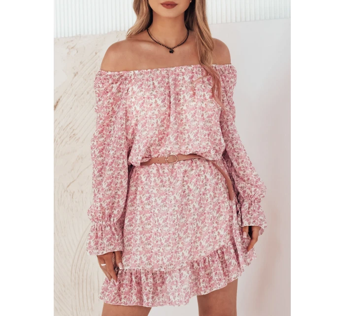 Španělské šaty KERVEN růžové FashionStreet EY2469 Španělské šaty KERVEN růžové FashionStreet EY2469