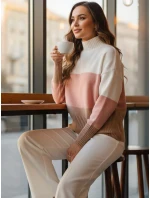 Dámský svetr růžový Dstreet model 21982768 - FashionStreet