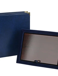 Polstrované pouzdro modré