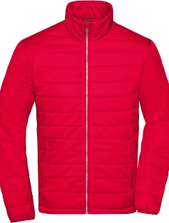 Daiber JN 1120 Pánská prošívaná bunda 02.1120 red