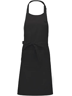 Kariban K 885 Zástěra s laclem 20.K885 black
