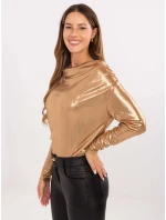 Bluzka DHJ BZ model 21441135 camelowy - FPrice